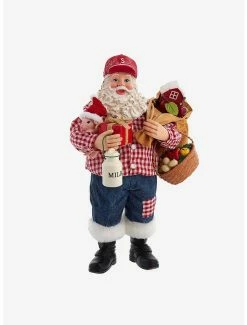 Cheapest 😍 Kurt Adler Fabriche Farmer Santa Figure 🔥