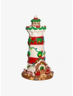 Buy 🎉 Kurt Adler Gingerbread Lighthouse Figure 🛒 -Collectible Figures Sales Store 20119975 av1