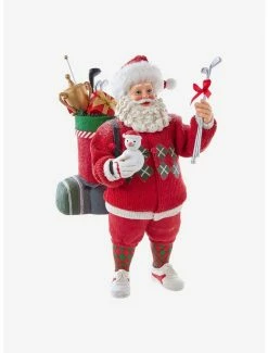 Cheap 🛒 Kurt Adler Fabriche Golf Santa Figure 😍