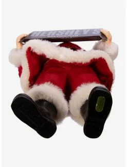 New 🧨 Kurt Adler Hershey Bar Fabric Santa Figure 🔔 -Collectible Figures Sales Store 20119991 av5