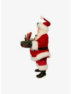 Wholesale 💯 Kurt Adler Hershey Santa with Basket Figure 😍 -Collectible Figures Sales Store 20119995 av3