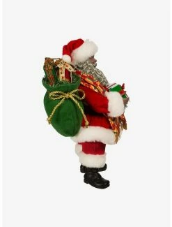 Brand new 😍 Kurt Adler Fabriche Kwanzaa Santa Figure 💯 -Collectible Figures Sales Store 20120021 av1