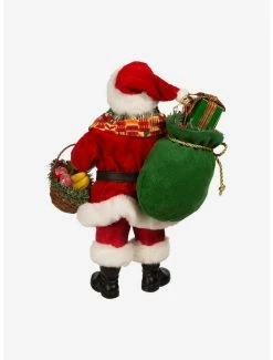 Brand new 😍 Kurt Adler Fabriche Kwanzaa Santa Figure 💯 -Collectible Figures Sales Store 20120021 av2