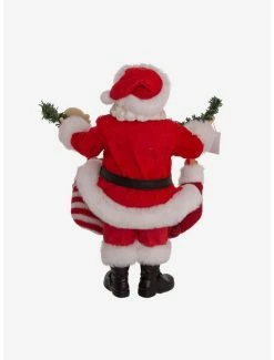 Deals 👍 Kurt Adler Fabriche Santa Adopt A Pet in Stockings Figure 🎁 -Collectible Figures Sales Store 20120093 av3