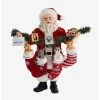 Deals 👍 Kurt Adler Fabriche Santa Adopt A Pet in Stockings Figure 🎁 -Collectible Figures Sales Store 20120093 hi
