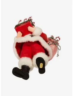 Wholesale 😀 Kurt Adler Fabriche Santa with 🍬 Candy Cane Tray Figure 💯 -Collectible Figures Sales Store 20120105 av5
