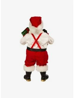 New 🔔 Kurt Adler Fabriche Santa with Tattoos Figure 👍 -Collectible Figures Sales Store 20120109 av2