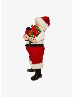 New 🔔 Kurt Adler Fabriche Santa with Tattoos Figure 👍 -Collectible Figures Sales Store 20120109 av3