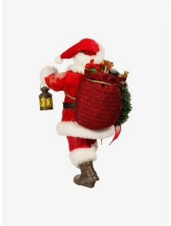 Best reviews of ⌛ Kurt Adler Fabriche Santa with Wreath and Lantern Figure 🎉 -Collectible Figures Sales Store 20120111 av2