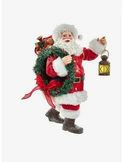 Best reviews of ⌛ Kurt Adler Fabriche Santa with Wreath and Lantern Figure 🎉