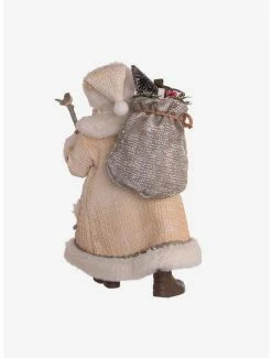 Deals 🎉 Kurt Adler Fabriche Snowy Woods Santa Figure 🔔 -Collectible Figures Sales Store 20120121 av3