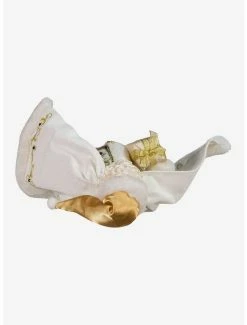 Flash Sale ❤️ Kurt Adler Fabriche White and Gold Santa Figure 🥰 -Collectible Figures Sales Store 20120127 av4