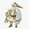 Flash Sale ❤️ Kurt Adler Fabriche White and Gold Santa Figure 🥰 -Collectible Figures Sales Store 20120127 hi