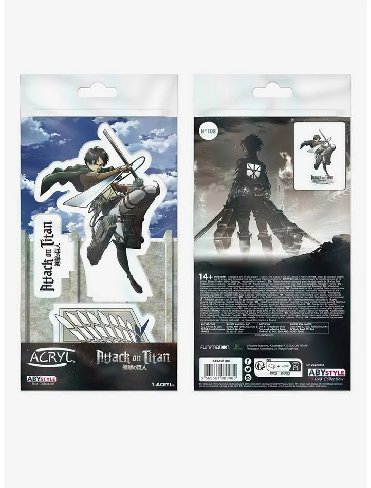 Best Pirce 😀 Attack On Titan Acryl Figure Set 🎉 5 Best Pirce 😀 Attack On Titan Acryl Figure Set 🎉 - Image 3