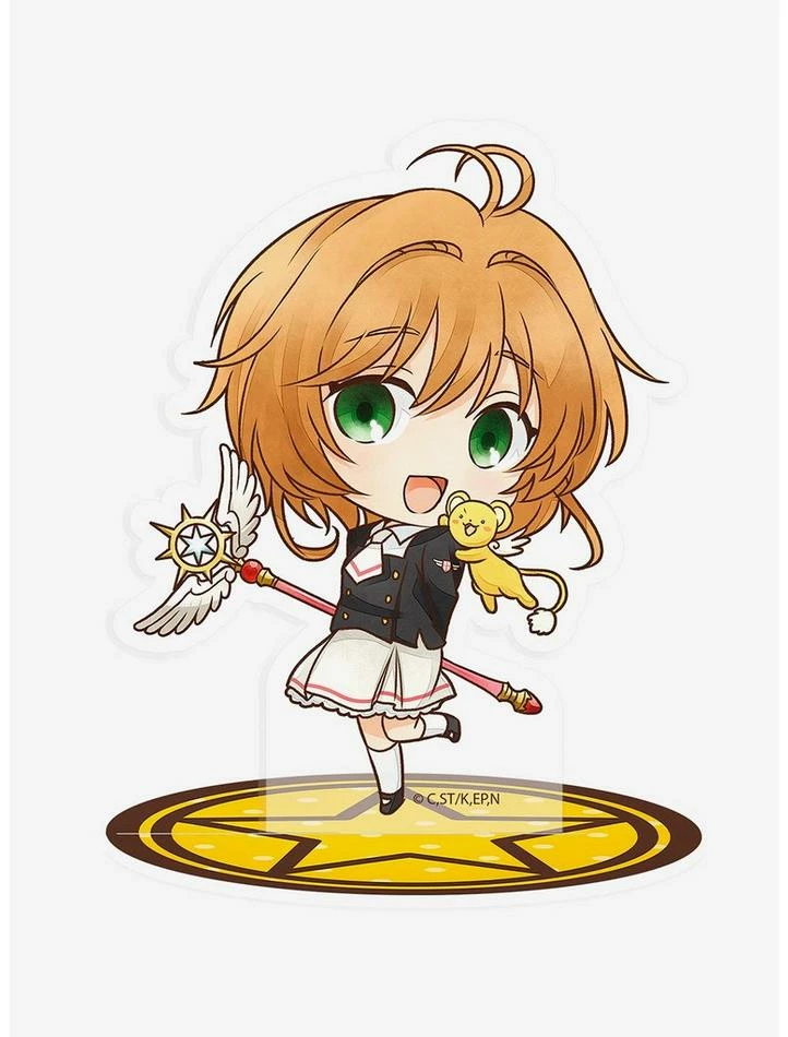 Top 10 ✨ Cardcaptor Sakura Acryl Figure Set 🎁 4 Top 10 ✨ Cardcaptor Sakura Acryl Figure Set 🎁 - Image 2