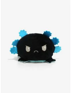 New ⭐ Tee Turtle Axolotl Blue & Black Reversible Plush 😍