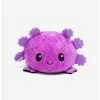 New ⌛ Tee Turtle Axolotl Purple & Black Reversible Plush ⭐ -Collectible Figures Sales Store 20226928 hi
