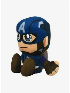 Discount 👏 Marvel Captain America and Sam Wilson (Falcon Cap) Bleacher Creatures Plush Bundle 🔔 -Collectible Figures Sales Store 20278639 av4