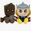 Budget 🎉 Marvel Guardians of the Galaxy Groot & Thor Bleacher Creatures Plush Bundle 🤩 -Collectible Figures Sales Store 20278653 hi