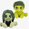 Best Sale 🔥 Marvel Hulk & She Hulk Bleacher Creatures Plush Bundle 🧨 -Collectible Figures Sales Store 20278657 hi