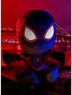 Discount ⌛ Marvel Spider-Man & Miles Morales Bleacher Creatures Plush Bundle 🔔 -Collectible Figures Sales Store 20278671 av4