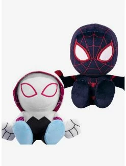 Buy ❤️ Marvel Spider-Man Miles Morales & Ghost Spider (Spider-Gwen) Bleacher Creatures Plush Bundle 🔥