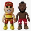 Best Pirce 🔔 WWE 80s Legends Bundle: Hulk Hogan and Mr. T Bleacher Creatures Plush Bundle 😍 -Collectible Figures Sales Store 20278693 hi
