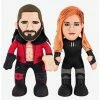 Top 10 🛒 WWE Superstar Bundle: Becky Lynch and Seth Rollins Bleacher Creatures Plush Bundle ⌛ -Collectible Figures Sales Store 20278717 hi