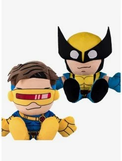Buy 😀 Marvel X-Men Cyclops & Wolverine Bleacher Creatures Plush Bundle ⭐