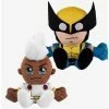 Cheap 🥰 Marvel X-Men Storm & Wolverine Bleacher Creatures Plush Bundle 🎉 -Collectible Figures Sales Store 20278731 hi